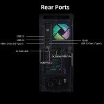 Acer Predator Orion 5000 PO5-640-UR11 Gaming Desktop | 12th Gen Intel Core i7-12700F 12-Core | NVIDIA GeForce RTX 3080 | 16GB DDR5 | 1TB PCIe Gen4 SSD | 2TB HDD | Intel Wi-Fi 6E | RGB Keyboard & Mouse