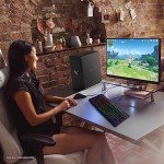 HP Victus 15L Gaming Desktop Bundle, 13th Generation Intel Core i5-13400F, 8 GB RAM, 512 GB SSD, NVIDIA GeForce RTX 3050 Graphics, Windows 11 Home, TG02-1020h (2023),Black