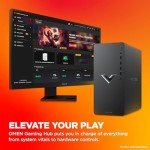 HP Victus 15L i7 RTX 4060 Ultimate Gaming Desktop, Intel i7-14700F (Beats i9-12900F), GeForce RTX 4060, 32GB RAM, 1TB SSD, RJ-45, DisplayPort, Wi-Fi 6, W11H, Black Bundle with Adata 512 External SSD