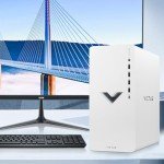HP Victus 15L VR-Ready RTX 4060 Tower Gaming Desktop, Intel i5-14400F (Beats Intel i7-13650HX), RTX 4060, 32GB RAM, 1TB SSD, Wi-Fi 6, Win11 Home, Bundle with Machenike Mechanical K500B Gaming Keyboard
