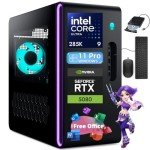 Dell Alienware Aurora R16 Gaming Desktop PC | NVIDIA RTX 5080 16GB GDDR7 | Intel Ultra 9 285K(24-Core, Up to 5.7GHz) | 64GB DDR5 | 8TB SSD | 2TB HDD | Win11 Pro | 1000W PSU Clear Side Panel