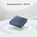 BOSGAME Fanless Mini PC with Intel N4020