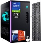 Dell Alienware Aurora R16 Gaming Desktop Computers, Intel i9-14900KF(24 Cores, Up to 6.0 GHz), GeForce RTX 4090 24 GB GDDR6X(Beats RTX 5080), 64 GB DDR5, 8 TB SSD, Windows 11 Pro, Office Pro 2024
