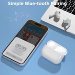Wireless Charging Case for AirPods Pro 1st / 2nd Gen with Type-C Charging Port, Compatible with AirPod Pro 2nd Generation Replacement Case, with Blue-Tooth Sync Button, No Earbuds