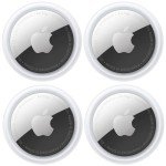 Apple AirTag Tracking Device, 4-Pack with 1-Year Apple Warranty