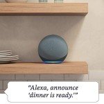 Amazon Echo (newest model), Alexa speaker with premium sound, Ideal for large bedrooms, living rooms and kitchens, Charcoal