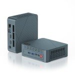 BOSGAME E2 Mini PC: Ryzen 5, 16GB RAM, 4K Display