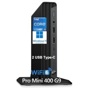 HP Pro Mini 400 G9 Desktop Computer with i5 Processor