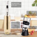 Secura Wine Lovers Gift Set 12-Piece Wine Accessories Set Electric Wine Opener, Wine Foil Cutter, Wine Aerator, Wine Saver Vacuum Pump + 2 Wine Stoppers