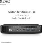HP EliteDesk 800 G2 Mini Desktop PC, i5, 16GB RAM