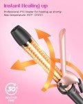 wavytalk curling wand set 5 in 1 curling brush, Pink
