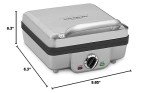 Cuisinart WAF-300P1 Belgian Waffle Maker with Pancake Plates, Brushed Stainless