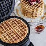 Cuisinart Round Classic Waffle Maker, Brushed Stainless, WMR-CANAS