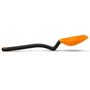 Dreamfarm Supoon Non-Stick Sit-Up Silicone Scraping, Serving, Cooking Spoon Measures 5ml Tsp & 15ml Tbsp - 11" Orange