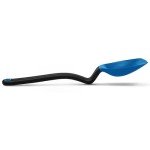 Dreamfarm Supoon Non-Stick Sit-Up Silicone Scraping, Serving, Cooking Spoon Measures 5ml Tsp & 15ml Tbsp - 11" Classic Blue