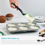 Dreamfarm Supoon Non-Stick Sit-Up Silicone Scraping, Serving, Cooking Spoon Measures 5ml Tsp & 15ml Tbsp - 11" Orange