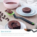 Dreamfarm Supoon Non-Stick Sit-Up Silicone Scraping, Serving, Cooking Spoon Measures 5ml Tsp & 15ml Tbsp - 11" Yellow