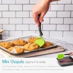 Dreamfarm Set of Essentials Silicone & Nylon Non-Stick-Safe Kitchen Cooking Utensils Set with Chopula, Mini Chopula, Supoon, & Mini Supoon - Party Mix