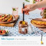 Dreamfarm Set of Essentials Silicone & Nylon Non-Stick-Safe Kitchen Cooking Utensils Set with Chopula, Mini Chopula, Supoon, & Mini Supoon - Party Mix