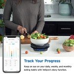 Etekcity Nutrition Smart Food Kitchen Scale, Digital Ounces and Grams for Cooking, Baking, Meal Prep, Dieting, and Weight Loss, 11 Pounds-Bluetooth, Black