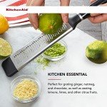 KitchenAid KE321OHOBA Classic Etched Fine Grater, One Size, Black 2