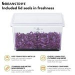 Urbanstrive Cheese Grater With Container Box Grater Stainless Steel Graters for Kitchen Cheese Shredder Parmesan Shredder Kitchen Gadgets Kitchen Tools Kitchen Gifts for Chef Dishwasher Safe Zester