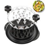 ZOMAO Pro Max Chicken Shredder 11",Large Chicken Breast Shredder Tool Twist,Visible Meat Shredder Machine with Ergonomic Handle,Strong Anti-Slip Strip,BPA Free,Suitable for Pork Beef Chicken