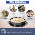 Chicken Shredder Tool Twist Large: 2025 Pro & Standard Food-Grade Visible Meat Shredder Tool Twist with Anti-Slip Petal-Like Base, Chicken Breast Shredder, Chicken Grinder (Black, Standard - 8")