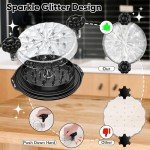 Chicken Shredder Large Chicken Shredder Tool Twist with Brush 10'' Pro Strong Anti-Slip Meat Shredders for Chicken Breast BPA Free Visible Meat Shredder Tool Twist Ergonomic Handle Black