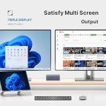 BOSGAME B95 Mini PC - Intel, 16GB RAM, 512GB SSD