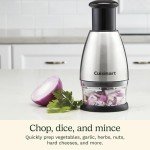 Cuisinart Chopper, Stainless Steel/Black, CTG-00-SCHP, 8.2" x 3.9" x 3.9"