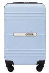 Travelers Club Richmond Spinner Luggage, Blue, Carry-On 22-Inch