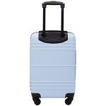 Travelers Club Richmond Spinner Luggage, Blue, Carry-On 22-Inch