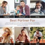 Bluetooth Audio Sunglasses with Voice Assistant & Mic