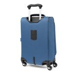 Travelpro Maxlite 5 Softside Expandable Carry on Luggage with 4 Spinner Wheels, Lightweight Suitcase, Men and Women, Ensign Blue, Compact Carry-on 20-Inch