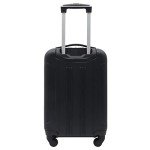 Travelers Club Cosmo Hardside Spinner Luggage, Black, Carry-On 20-Inch