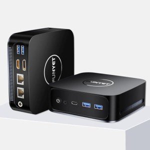 FUNYET Mini PC with Intel 12th Gen & 4K Support