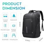 BANGE Travel Backpack for 15.6 Inch Notebook,Lightweight Work Backpacks for Men, Daily Fashion Backpack for Men and Women