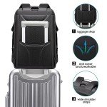 BANGE Men's Anti-Theft Backpack,Waterproof Fashion Travel Backpacks,High Tech Backpack with USB3.0 Charging Port,Business Laptop Backpack Fits 17.3 Inch Notebook…