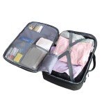 VacPack Backpack with Vacuum Pump, Air Travel Backpack, 50L Expandable Travel Backpack with Vacuum Compression, Waterproof, Ideal for Laptop, Travel, Business, College, Camping