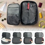 Vacpack with Detachable Air Bag,60L Vacuum Backpack Travel with Usb Charging Port and Pump, Carry on Backpacks with Vacuum Compression,Suitable for Short Trip and Business