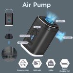 Vacpack with Detachable Air Bag,60L Vacuum Backpack Travel with Usb Charging Port and Pump, Carry on Backpacks with Vacuum Compression,Suitable for Short Trip and Business