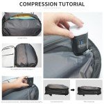 cianbuy Airback, Vacpack Backpack, 60L Expandable Backpack for Air with Vacuum Compression, Water Resistant Vacuum Backpack Travel Vacpack Backpack Airbag, Anti Theft