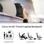 cianbuy Airback, Vacpack Backpack, 60L Expandable Backpack for Air with Vacuum Compression, Water Resistant Vacuum Backpack Travel Vacpack Backpack Airbag, Anti Theft