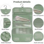 BAGAIL 10 Set Packing Cubes Various Sizes Packing Organizer for Travel Accessories Luggage Carry On Suitcase-Matcha Green