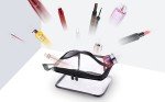 Louise Maelys Portable Clear Makeup Bag Zipper Waterproof Transparent Travel Storage Pouch Cosmetic Toiletry With Handle