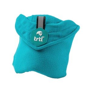trtl Pillow - Scientifically Proven Super Soft Neck Support Travel Pillow - Machine Washable (Aqua Pop, Junior)