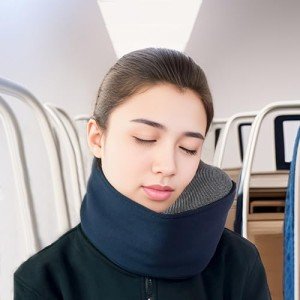 Neck Pillow for Airplane Travel,Travel Neck Pillows for Airplanes,Airplane Neck Pillow for Long Flights,Sleeper Hold Pillow Travel,Airplane Eye Mask Head Holder,Best Flying Neck Pillow