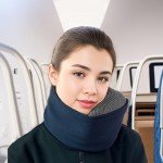 Neck Pillow for Airplane Travel,Travel Neck Pillows for Airplanes,Airplane Neck Pillow for Long Flights,Sleeper Hold Pillow Travel,Airplane Eye Mask Head Holder,Best Flying Neck Pillow