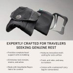 trtl Travel Pillow Cool for Neck Support- Cooling Neck Pillow with Cushioning Foam for Stability and Comfort, Breathable Fabric, Lightweight and Easy to Carry